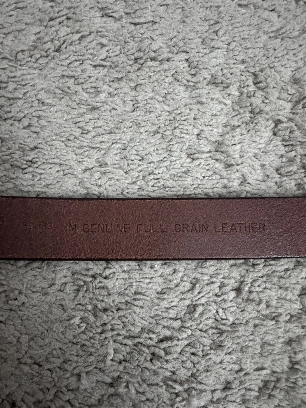 Kenneth Kole women’s belt brown